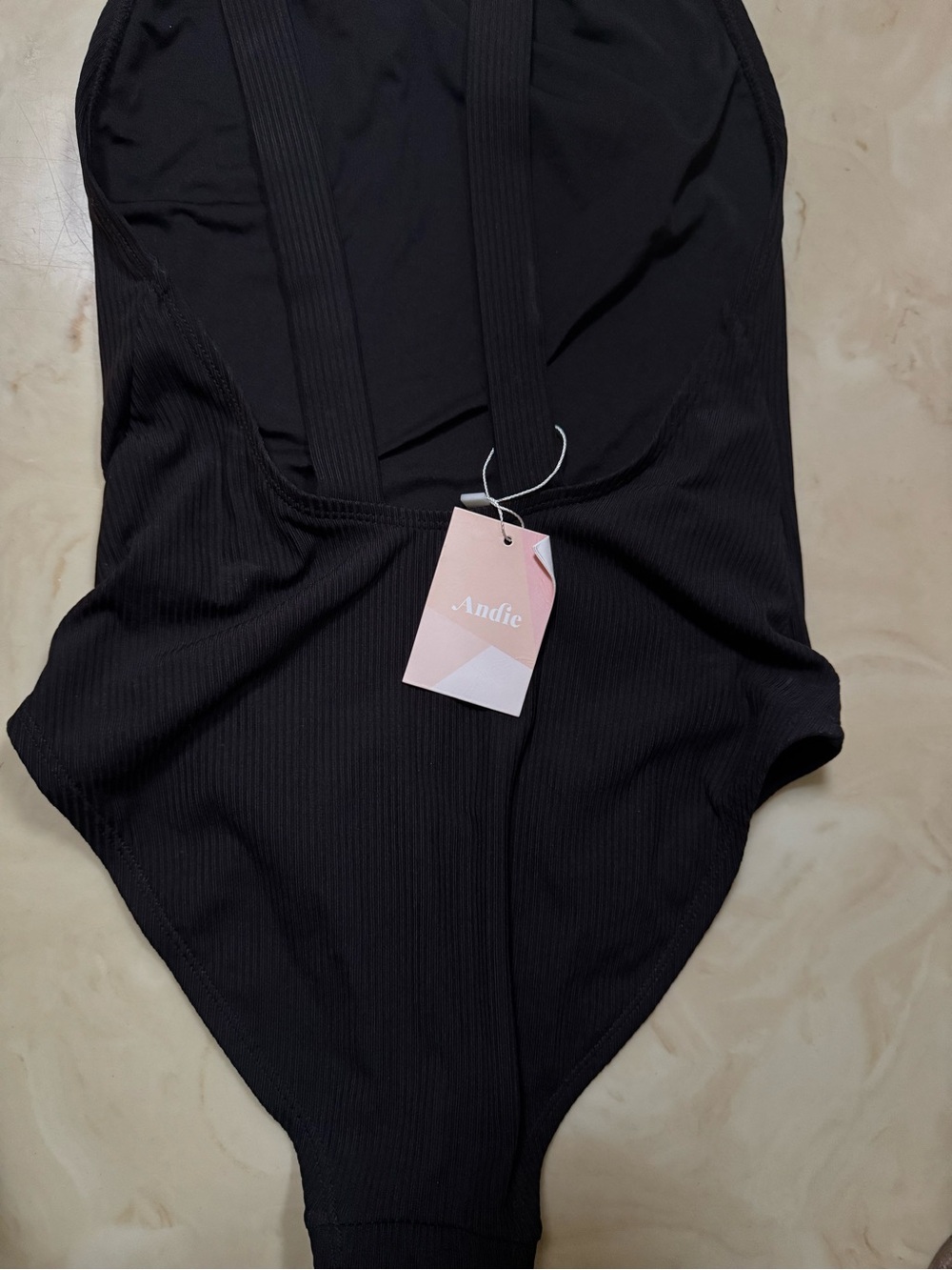 Andie Montauk Black One-Piece Swimsuit — - Picture 3 of 4